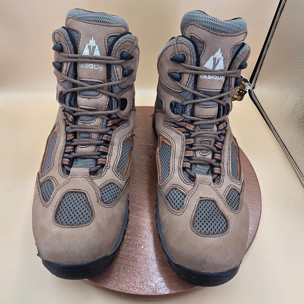 Vasque Breeze Gore-Tex Hiking Boots Mens 13W Brown Leather Waterproof Vibram